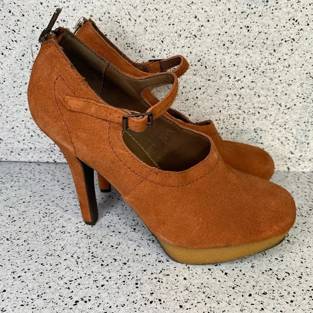Bacio 61 violino Mary Jane pumps leather German sole 7.5